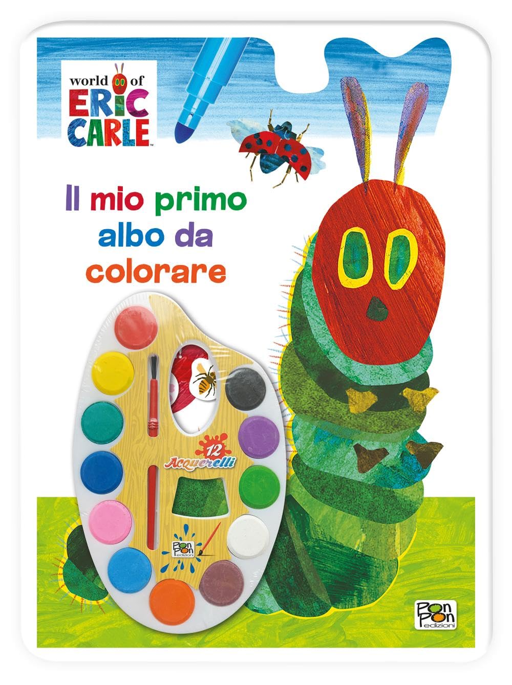Il mio primo albo da colorare. Ediz. a colori. Con acquerelli (Eric Carle) Tiptoi & Games