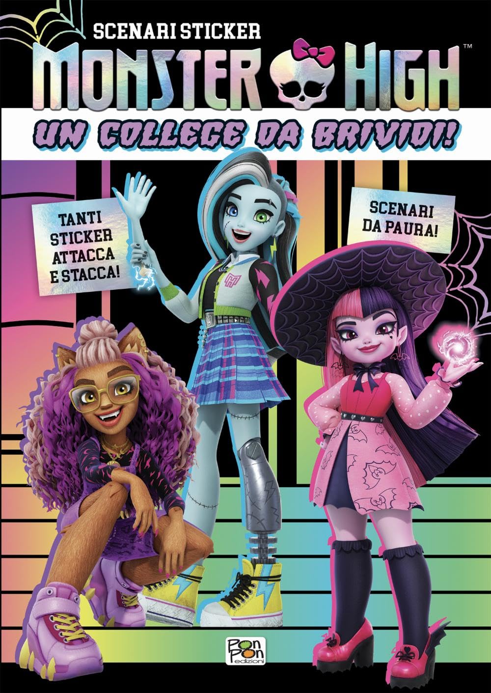 Un college da brividi! Monster High. Scenari sticker. Ediz. a colori Tiptoi & Games