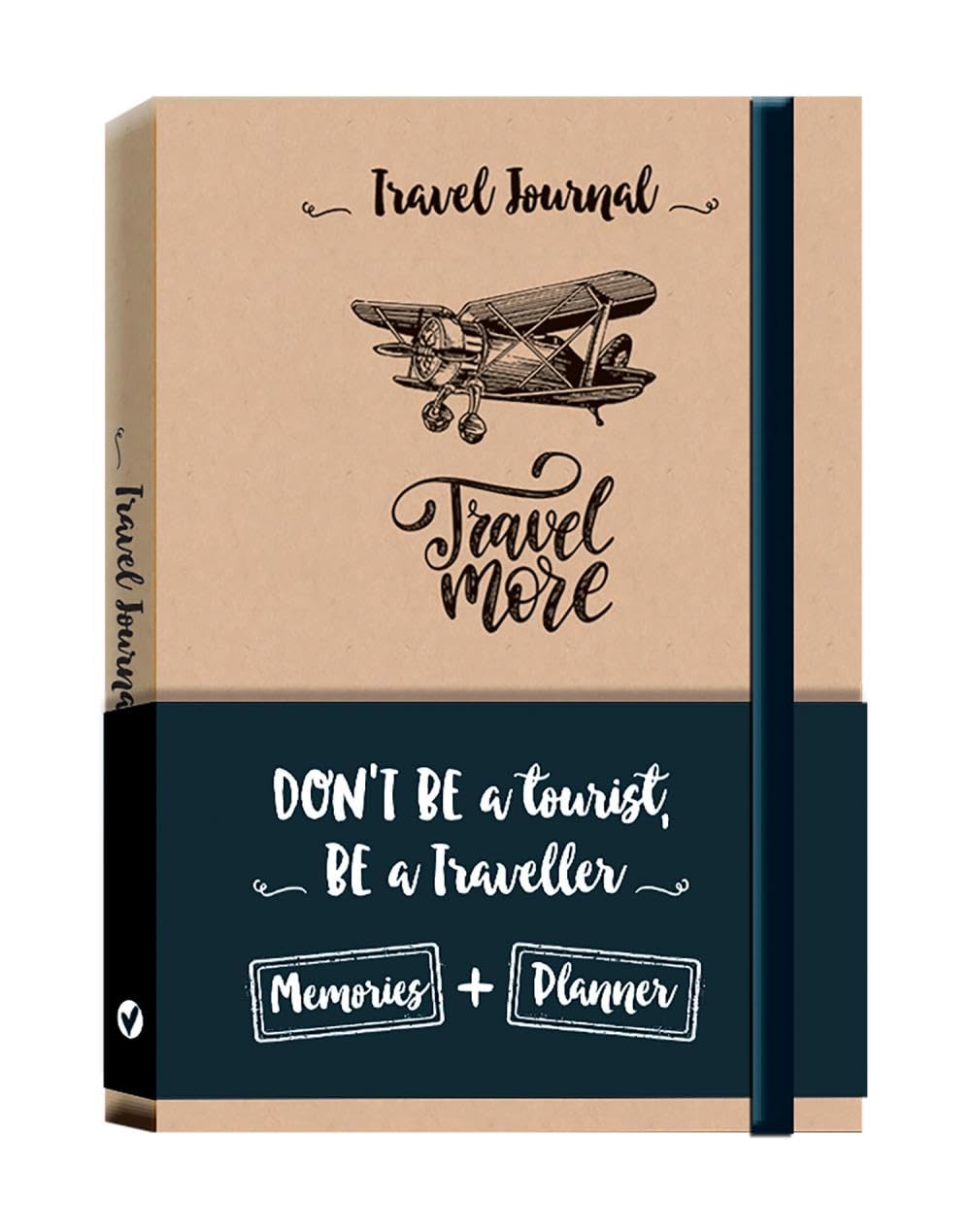 Travel more. Travel journal. Notebook (Malìa) Leisure, Home & Garden