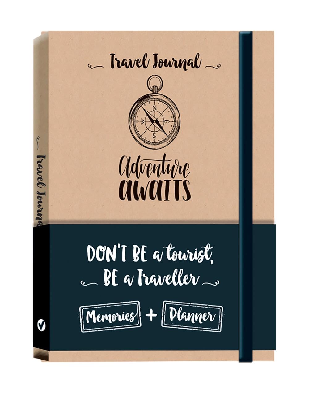 Adventure awaits. Travel journal. Notebook (Malìa) Leisure, Home & Garden