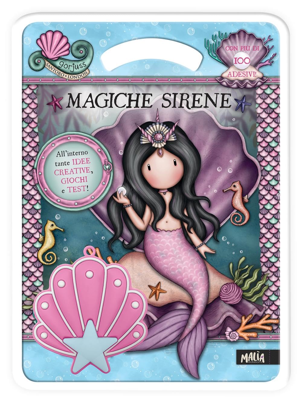 Magiche sirene. Activity con gadget. Gorjuss. Con pochette rosa Tiptoi & Games