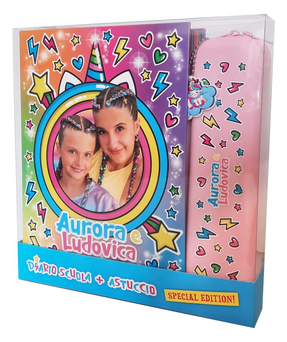 Aurora e Ludovica. Set scuola. Diario e astuccio. Ediz. a colori. Con astuccio Non-fiction