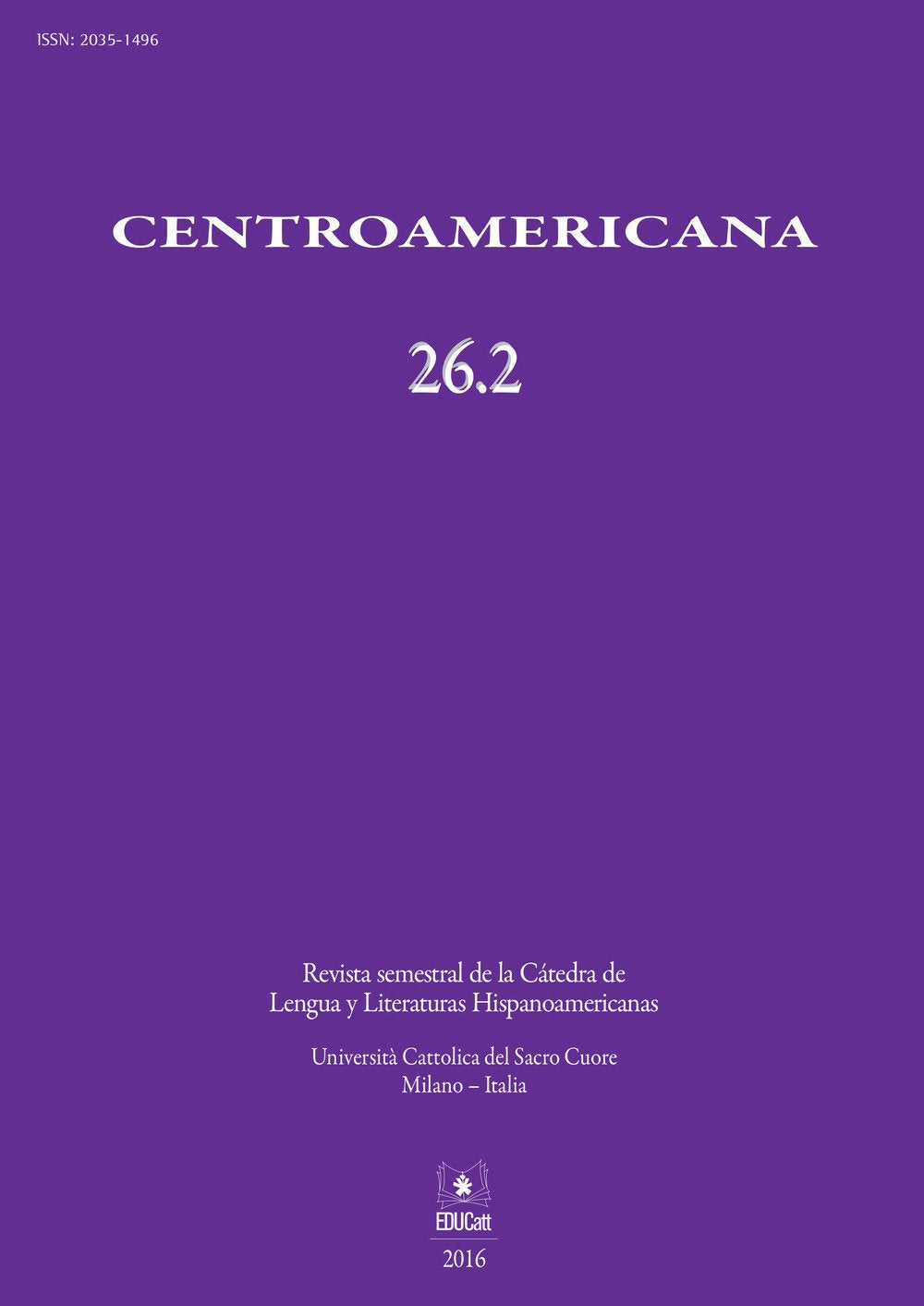 Centroamericana (Vol. 26/2) Books