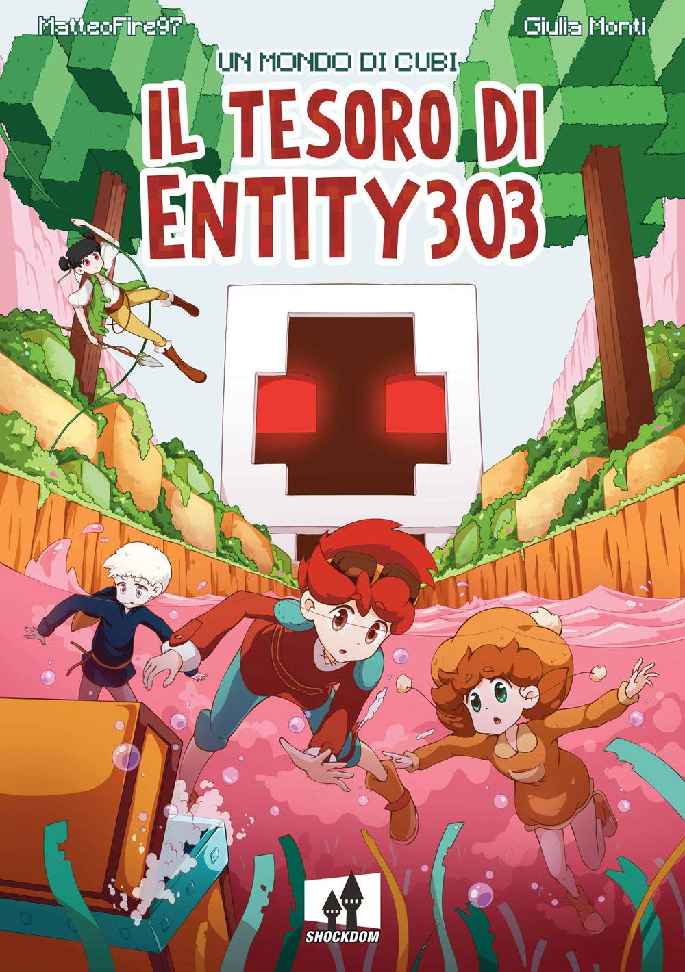 Il tesoro di Entity 303. Un mondo di cubi book