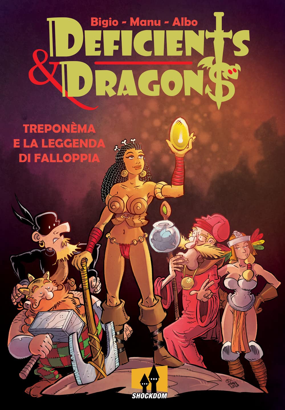Treponèma e la leggenda di Falloppia. Deficients & Dragons (Yep!) Humour & Satire