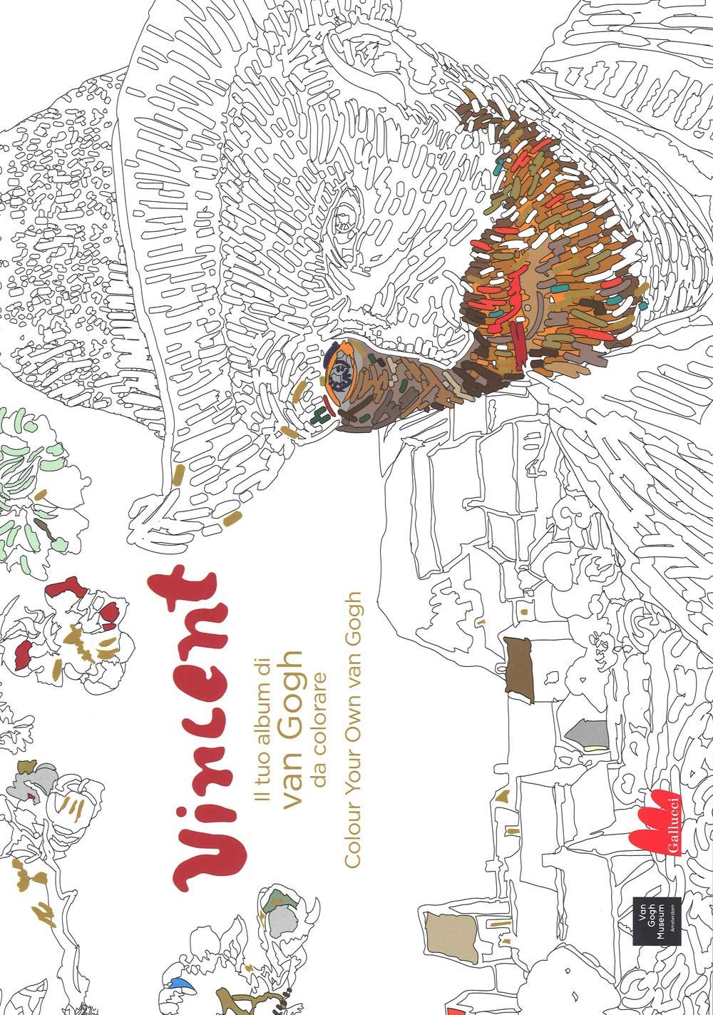 Vincent. Il tuo album di Van Gogh da colorare. Ediz. italiana e inglese book