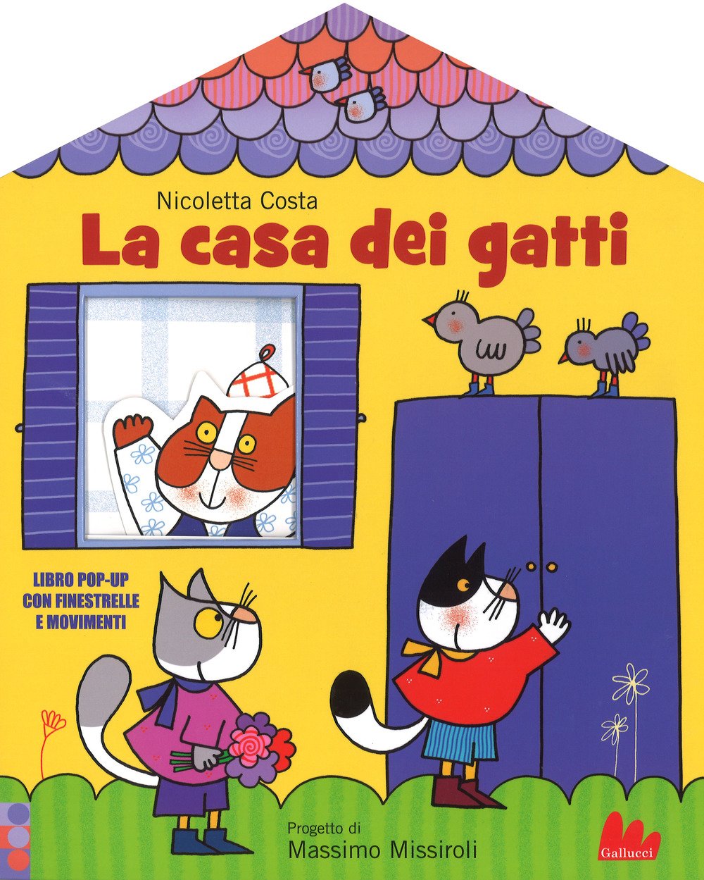 La casa dei gatti. Libro pop-up. Ediz. a colori book