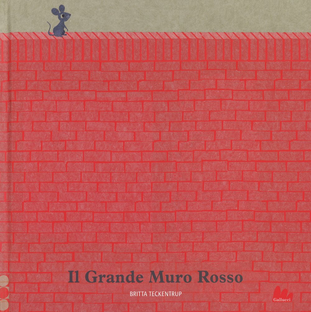 Il grande muro rosso. Ediz. a colori book