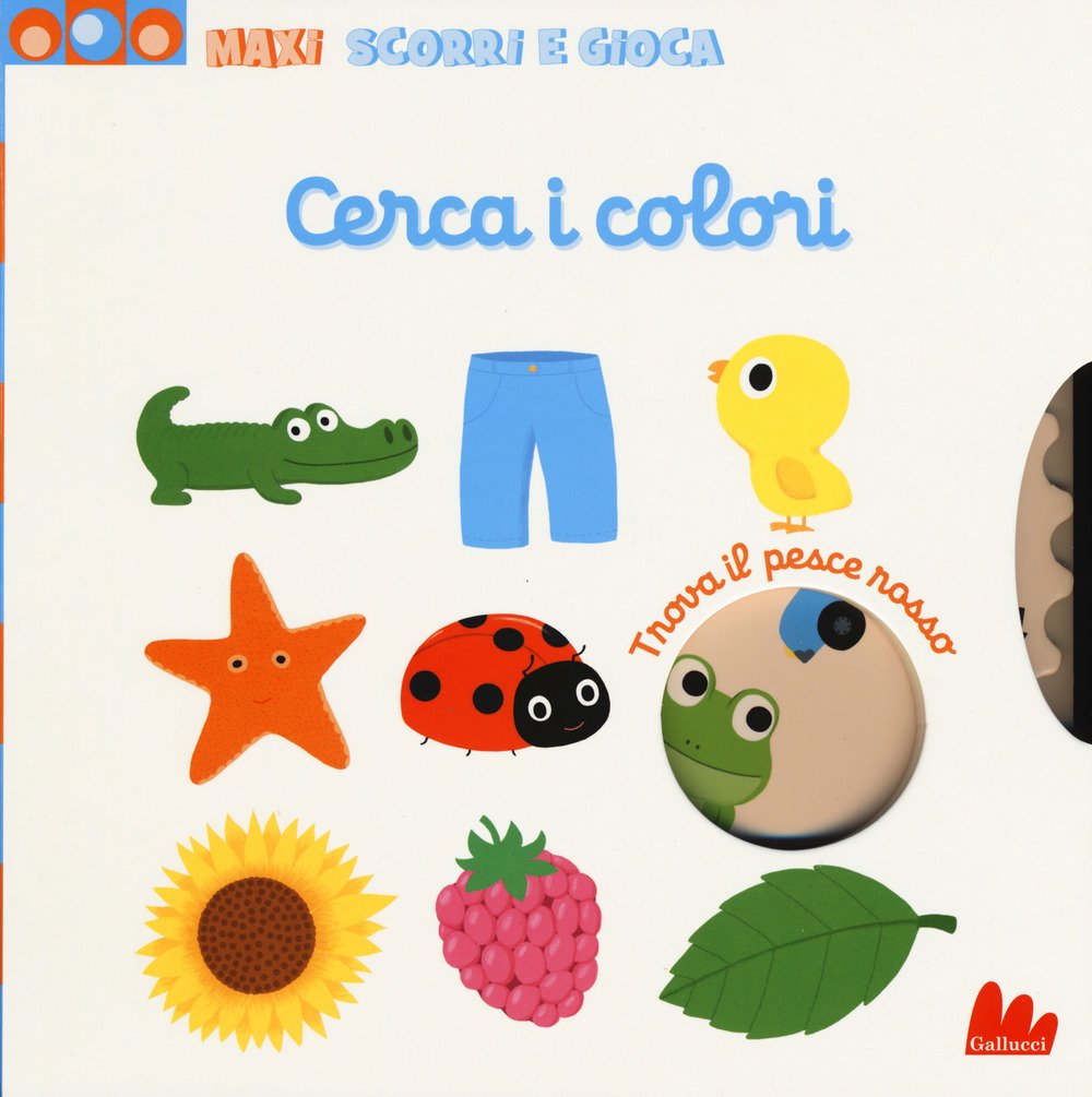 Cerca i colori. Maxi scorri e gioca Non-fiction