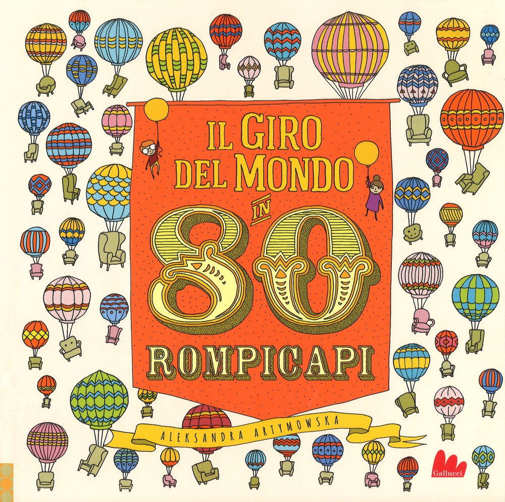 Il giro del mondo in 80 rompicapi (Illustrati) Tiptoi & Games