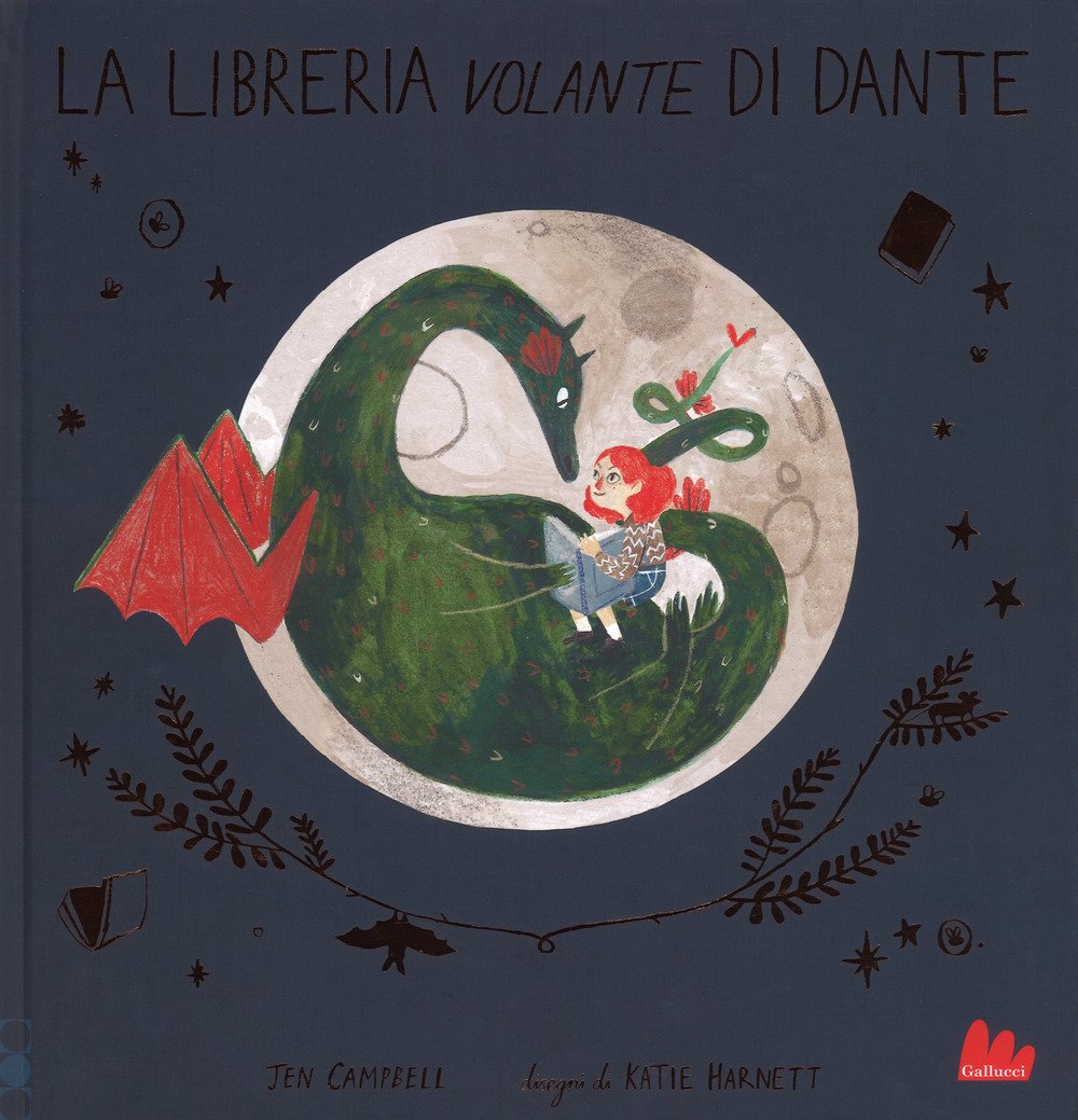 La libreria volante di dante. Ediz. a colori book