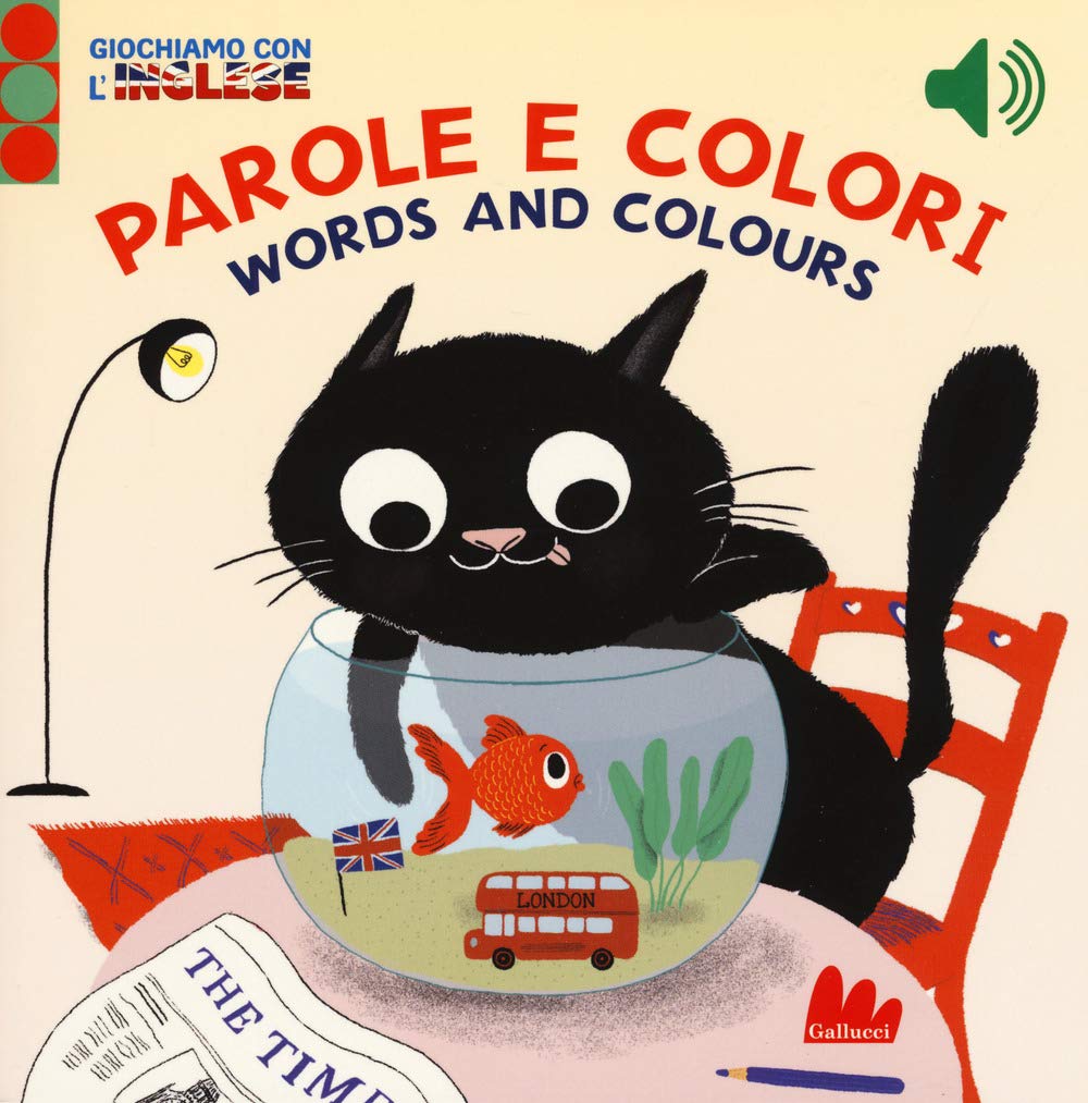 Parole e colori. Giochiamo con l'inglese. Ediz. a colori book