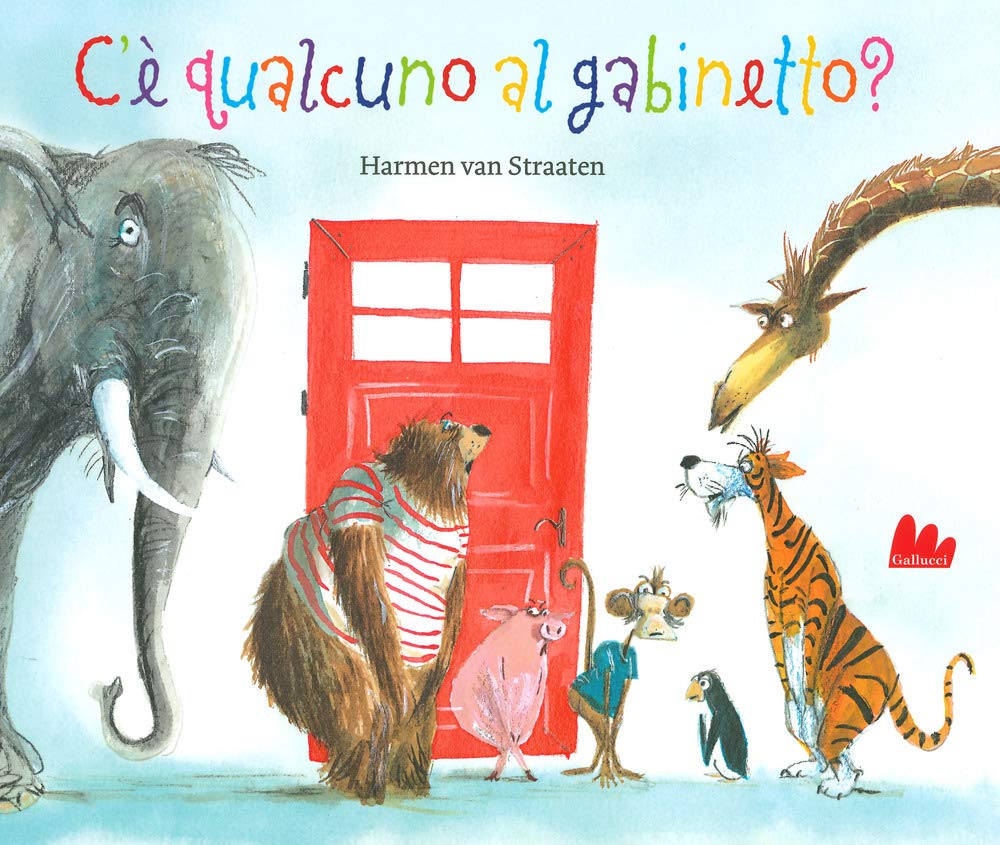 C'è qualcuno al gabinetto? Ediz. a colori book