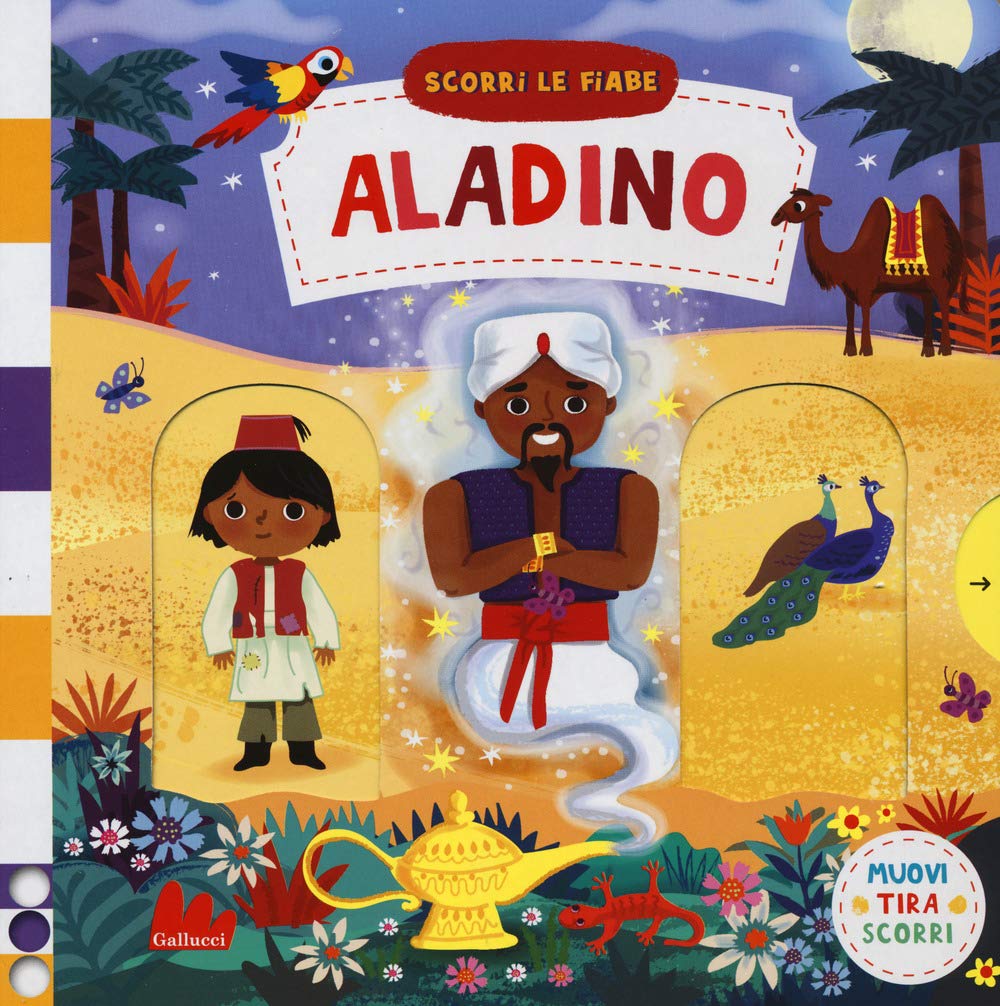 Aladino. Scorri le fiabe. Ediz. a colori book