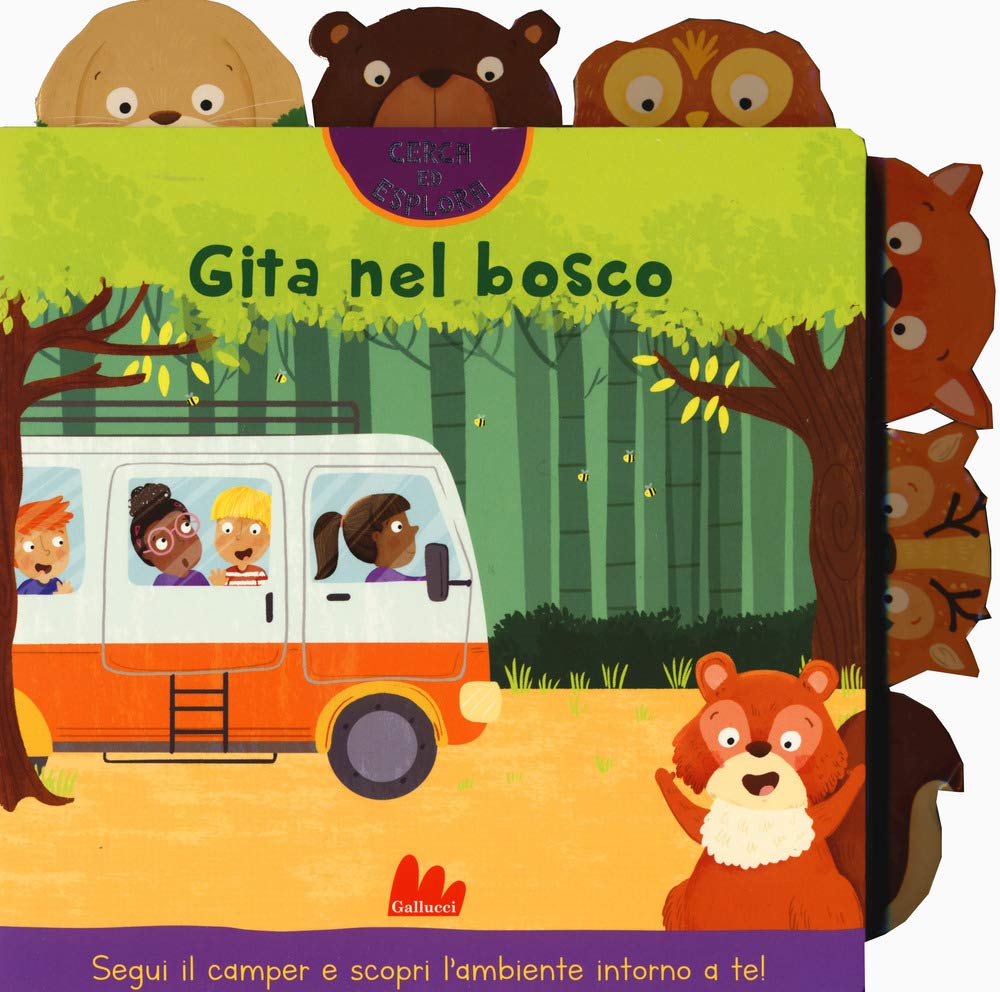 Gita nel bosco. Cerca ed esplora. Ediz. a colori book