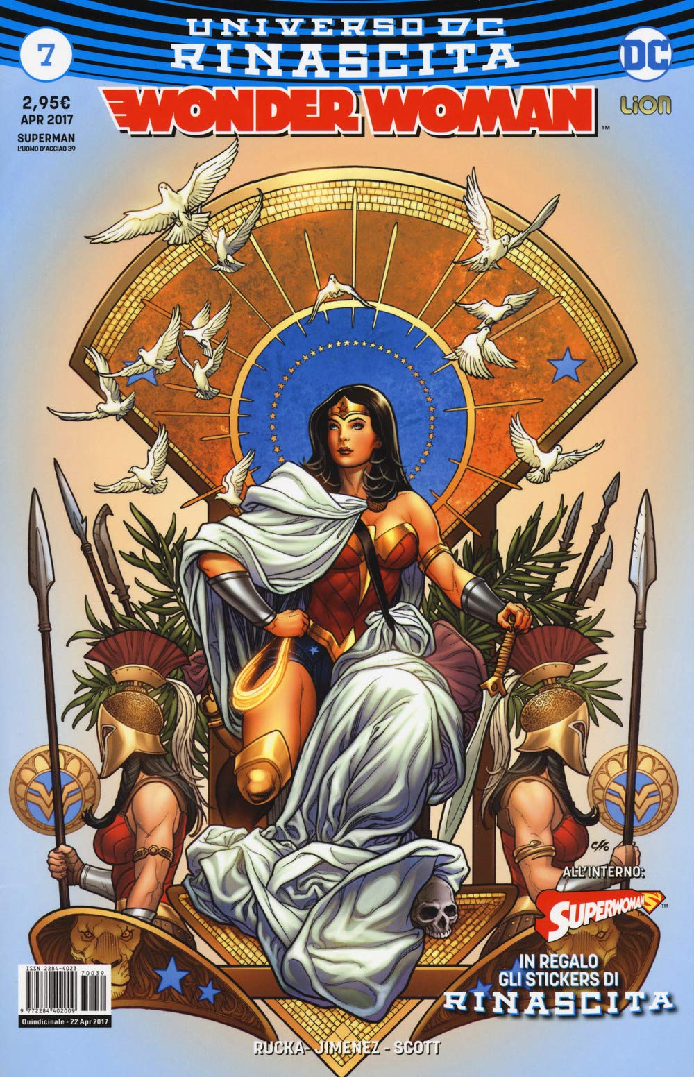 Rinascita. Wonder Woman. Con Adesivi (Vol. 7) book