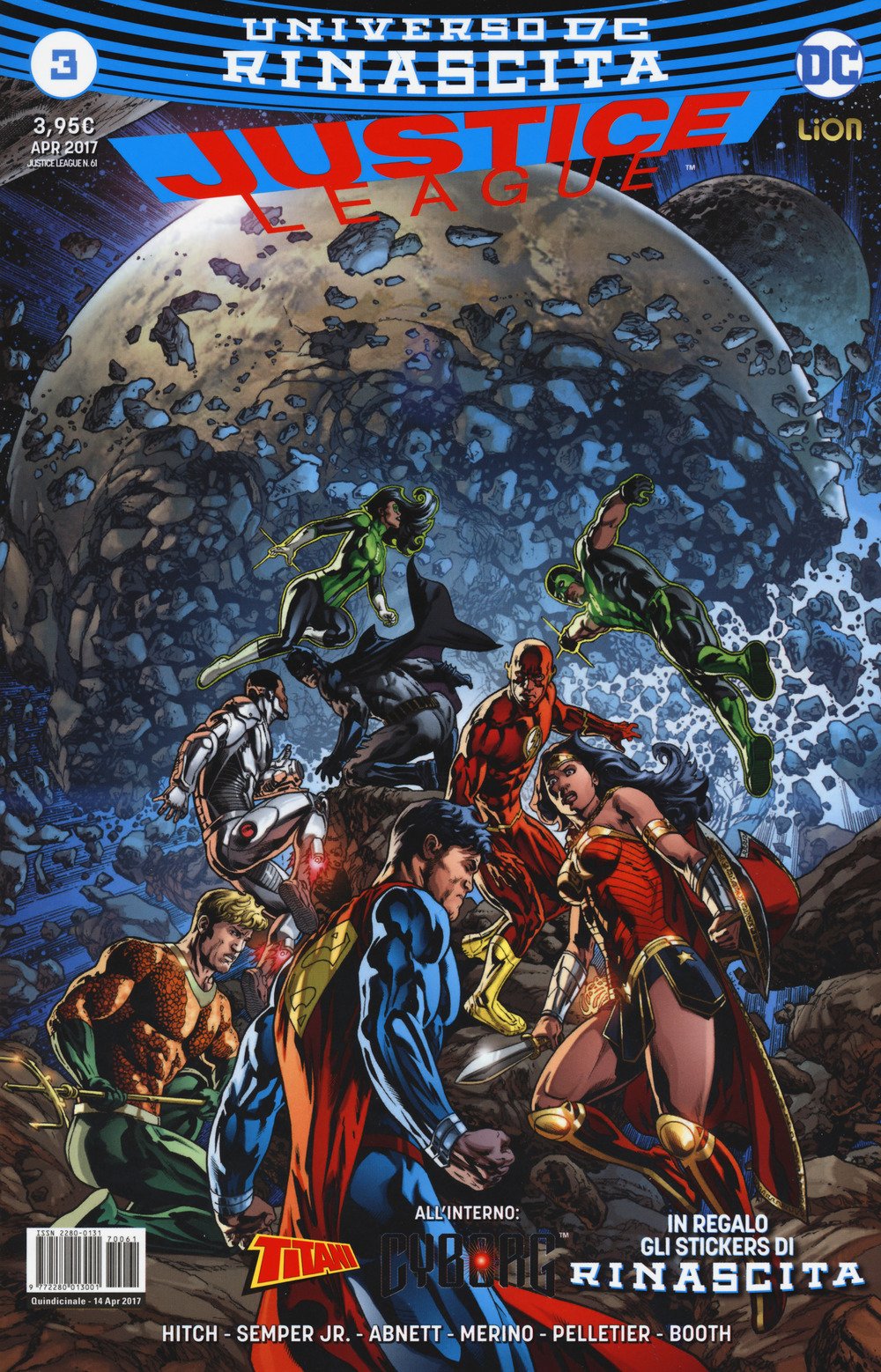 Rinascita. Justice League. Con Adesivi (Vol. 3) book