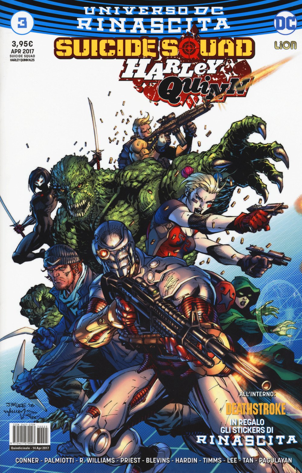 Rinascita. Suicide Squad. Harley Quinn. Con Adesivi (Vol. 3) book
