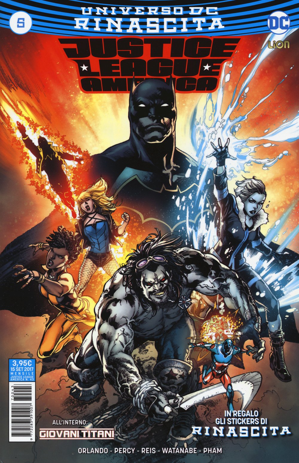 Rinascita. Justice League America. Con adesivi (Vol. 5) book