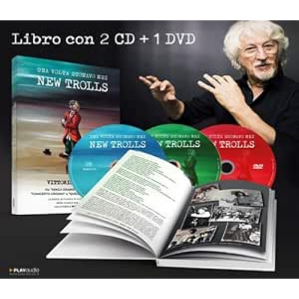 Una Volta Suonavo Nei New Trolls (2 CD + DVD + Libro 96 Pagine) cd