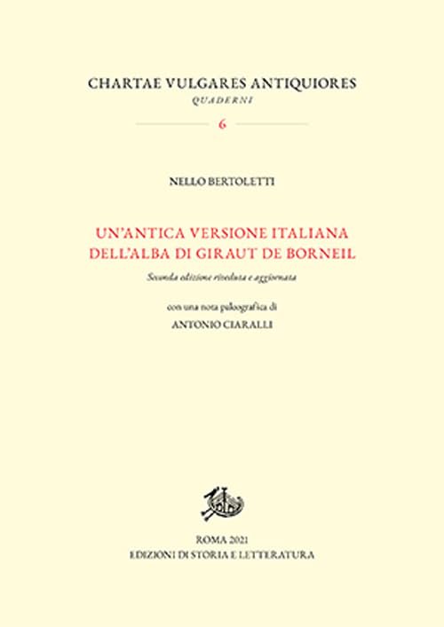Un'antica versione italiana dell'«Alba» di Giraut de Borneil book