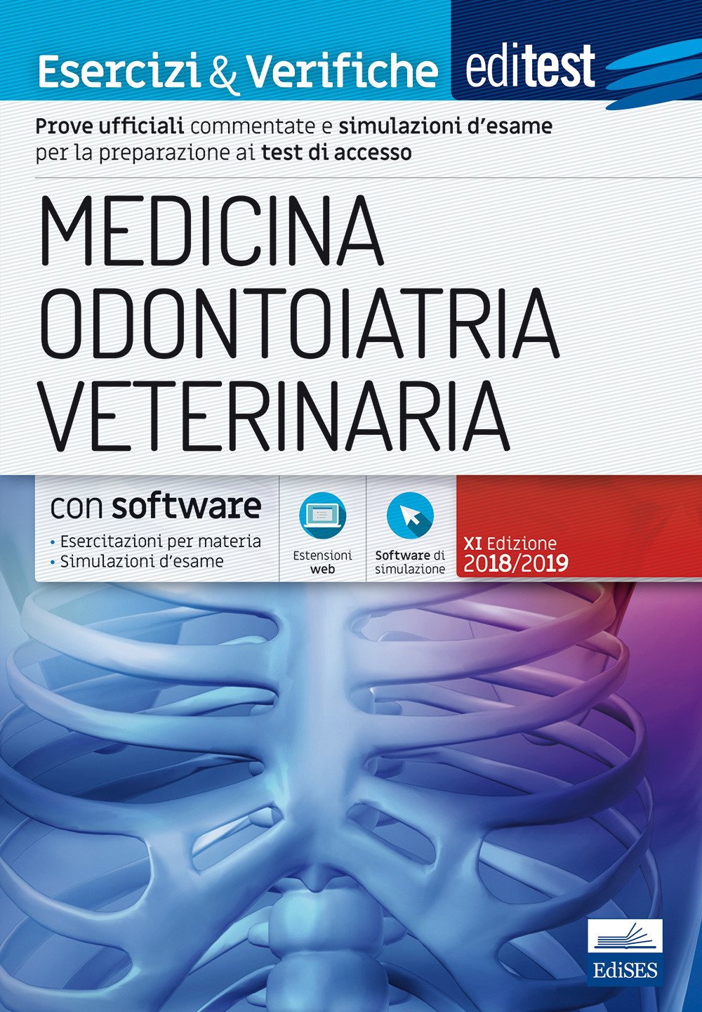 EdiTEST. Medicina, odontoiatria, veterinaria. Esercizi & verifiche. Con aggiornamento online. Con software di simulazione book