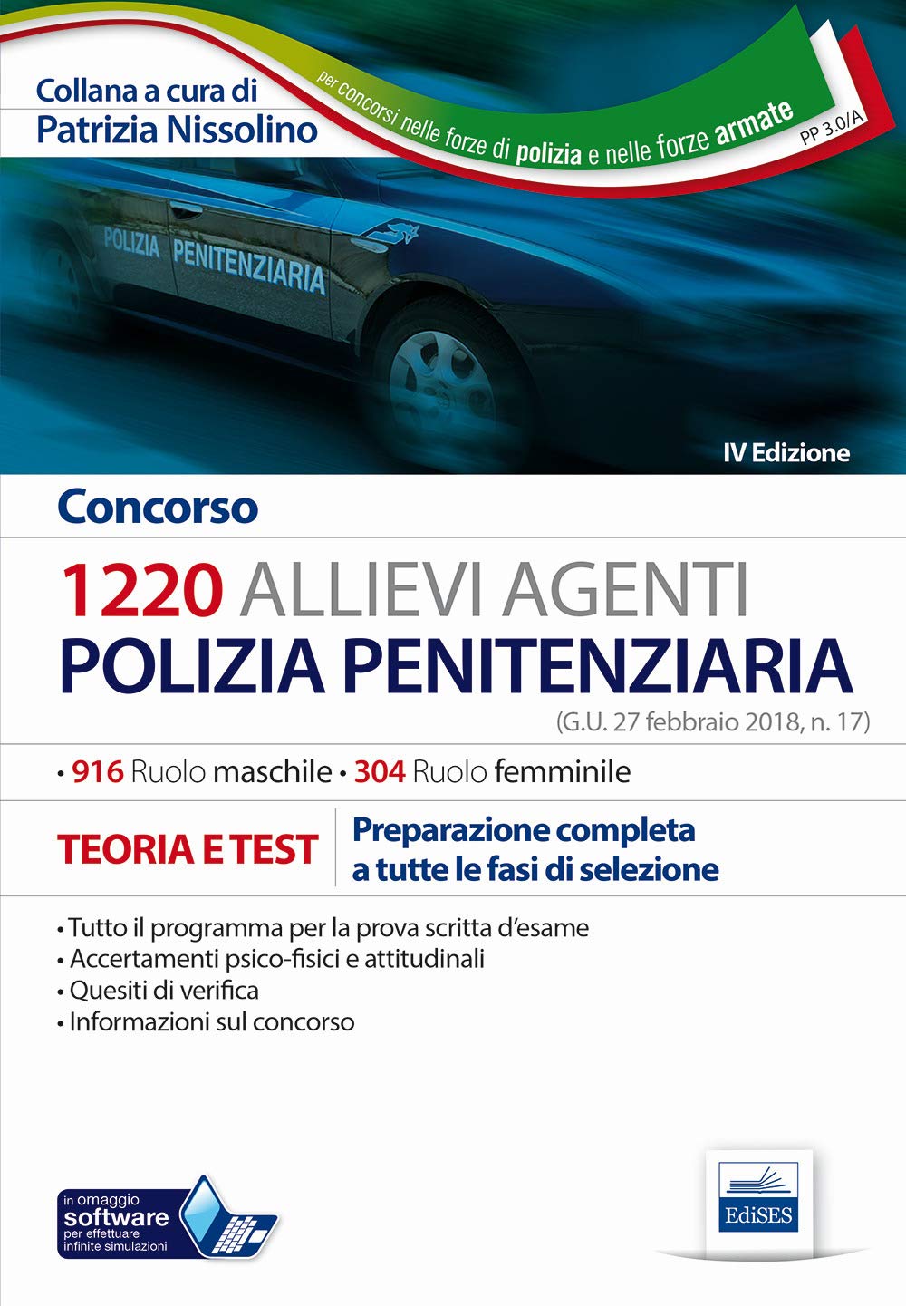 Concorso 1220 allievi agenti polizia penitenziaria. Preparazione completa a tutte le fasi di selezione book