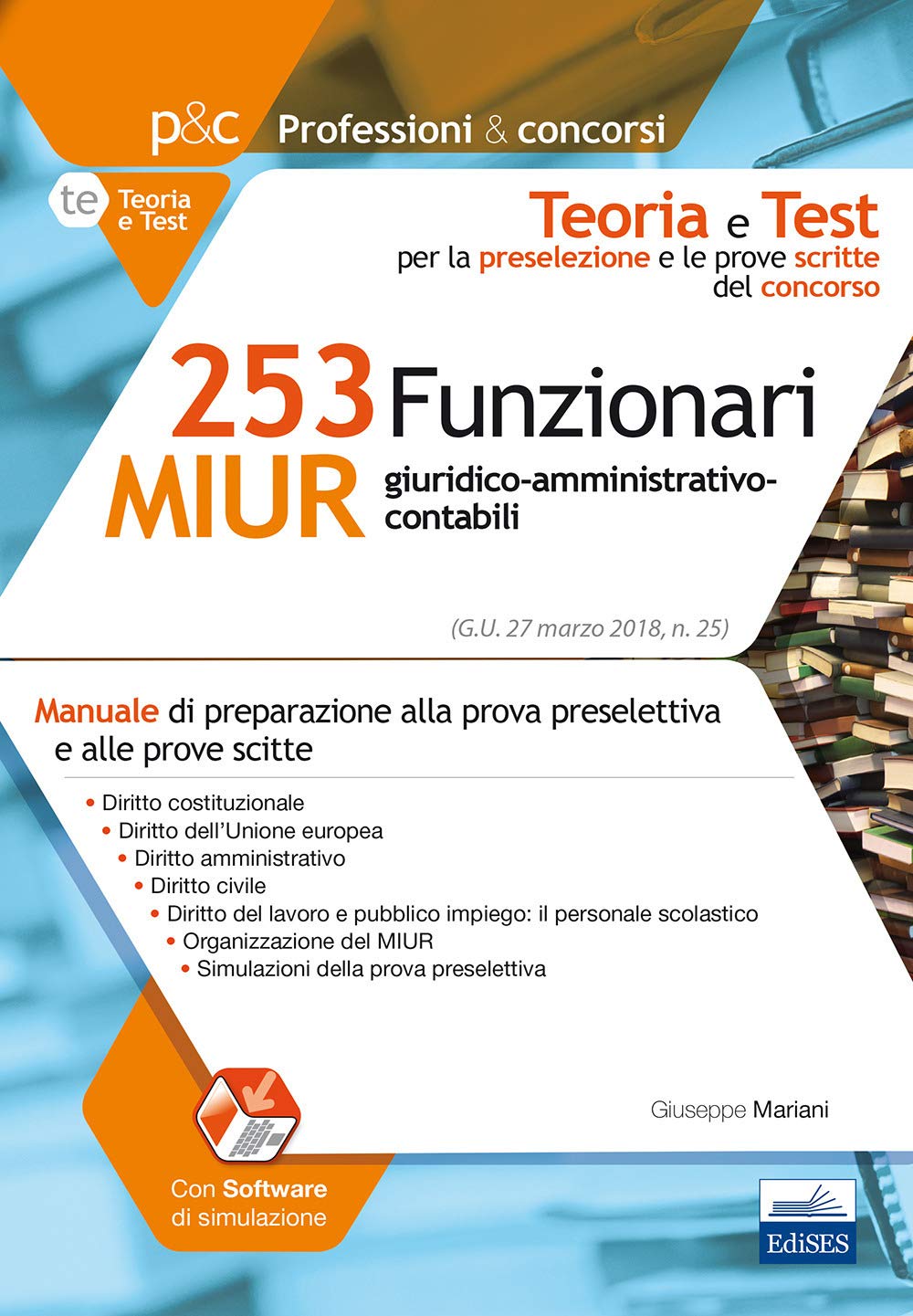 253 Funzionari MIUR amministrativo-giuridico-contabili book