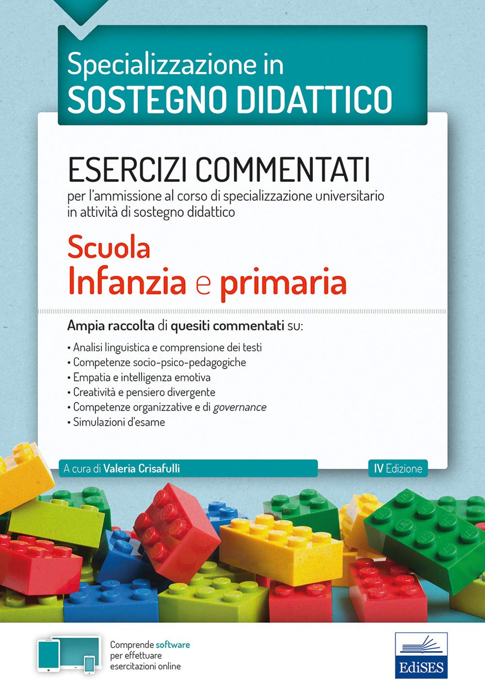 Specializzazione in Sostegno Didattico - Esercizi commentati: Scuola Infanzia e Primaria book