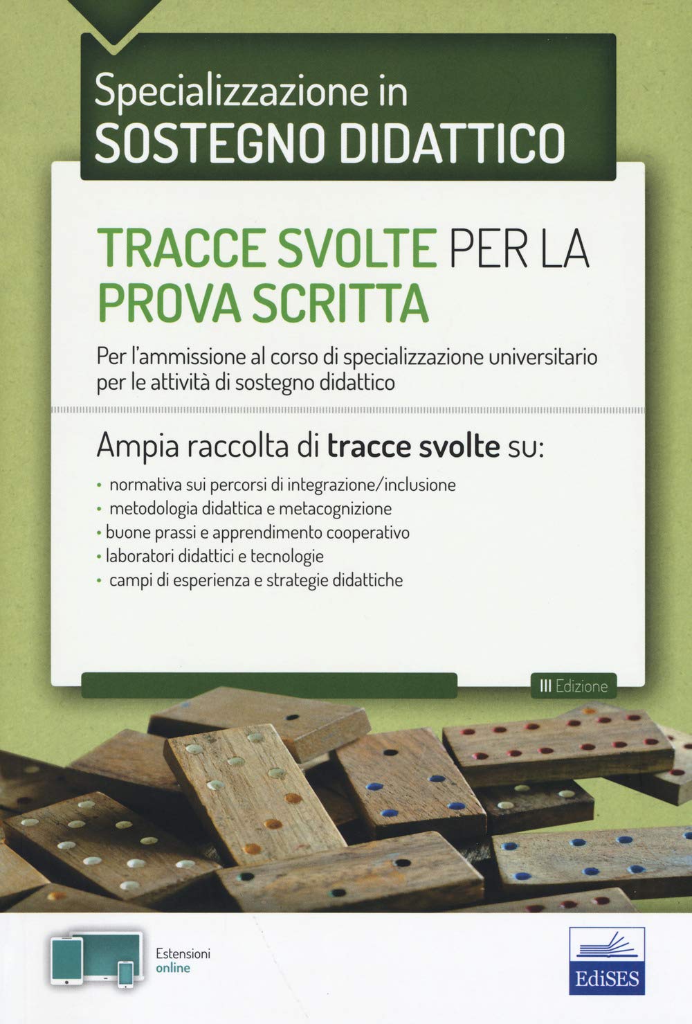 EdiTEST. Tracce svolte per la prova scritta di sostegno didattico. Per l'ammissione al corso di specializzazione universitario per le attività di sostegno didattico book
