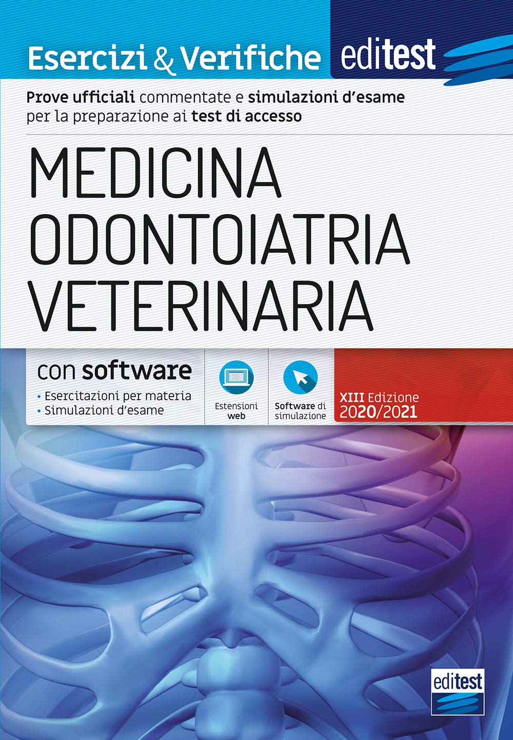 EdiTEST. Medicina, odontoiatria, veterinaria. Esercizi & verifiche. Con software di simulazione book