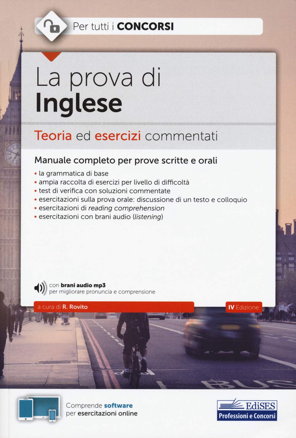 La prova di inglese. Teoria ed esercizi commentati per tutti i concorsi. Con software di simulazione. Con File audio per il download book