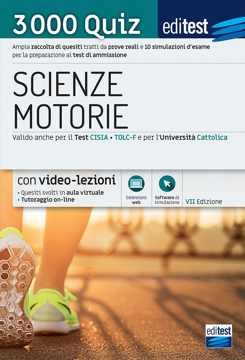 3000 Quiz Scienze Motorie: Ampia raccolta di quesiti tratti da prove reali e 10 simulazioni d’esame per la preparazione ai test di ammissione (Ammissioni) Education & Training