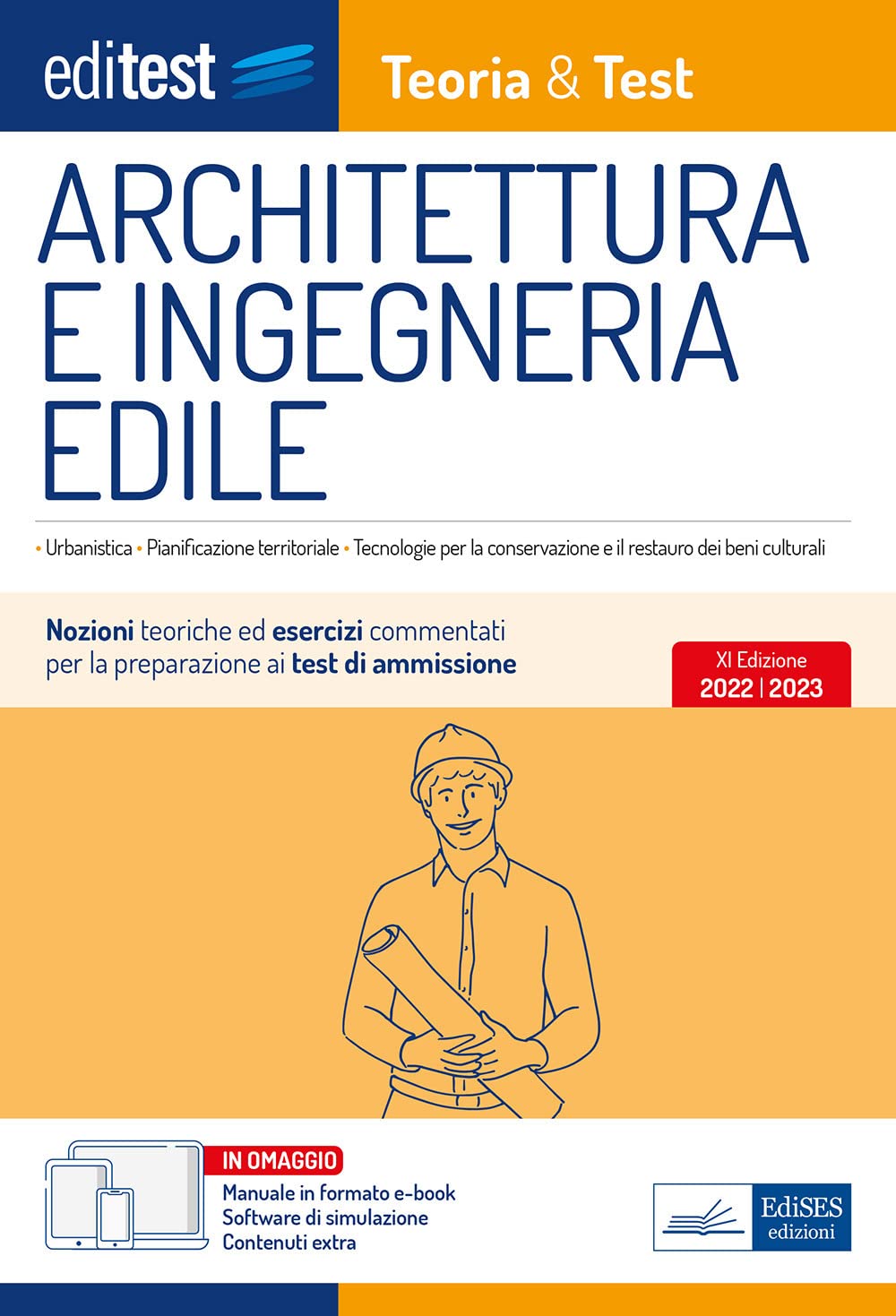 Architettura e ingegneria edile: manuale di teoria e test. Con ebook. Con software di simulazione book