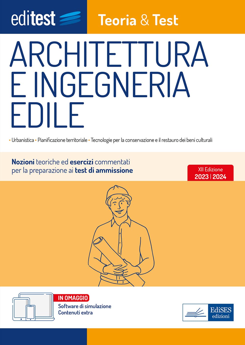 EdiTEST. Architettura e ingegneria edile. Nozioni teoriche ed esercizi commentati per la preparazione ai test di accesso. Con software di simulazione book