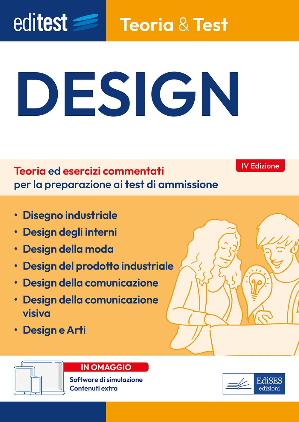 EdiTEST. Design. Teoria ed esercizi commentati per la preparazione ai test di ammissione. Con software di simulazione book