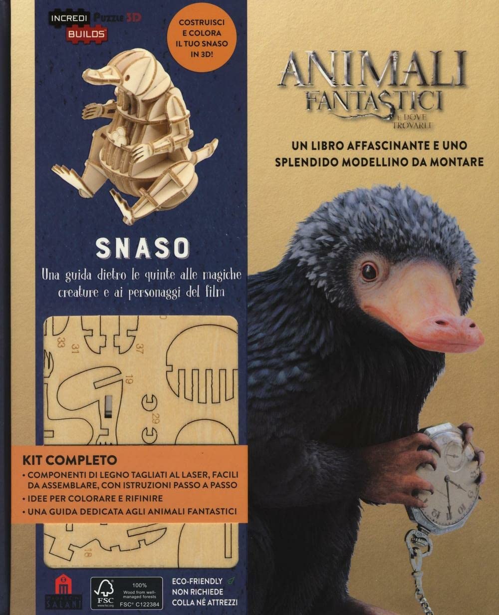 Snaso. Animali fantastici e dove trovarli. Una guida dietro le quinte alle magiche creature e ai personaggi del film (J.K. Rowling's wizarding world) Non-fiction
