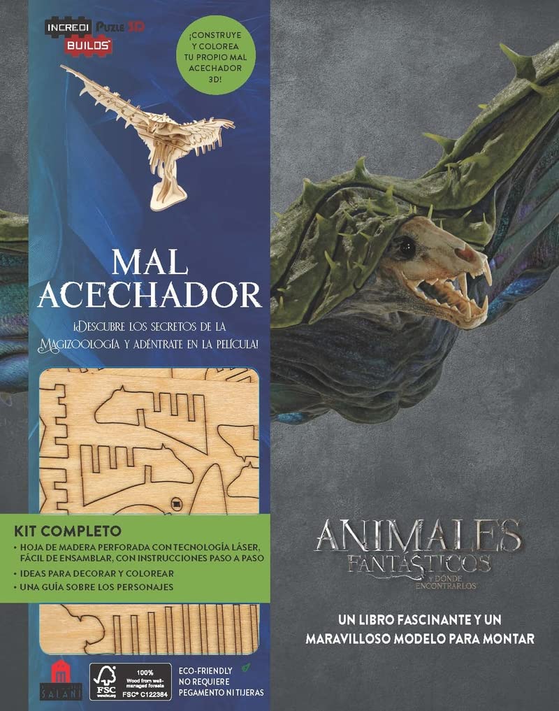 Incredibuilds Animales Fantásticos y dónde encontrarlos: Mal Acechador 3D Social Sciences
