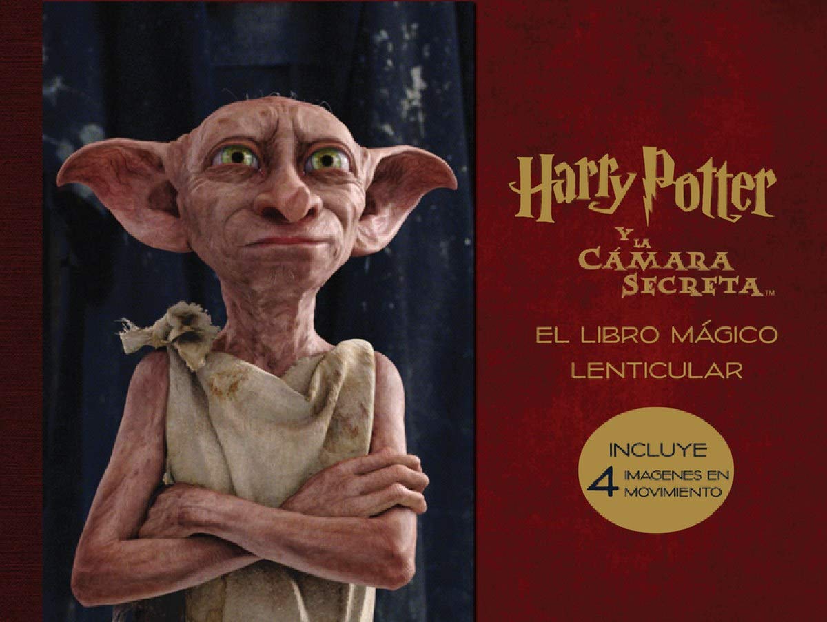 El libro mágico lenticular de Harry Potter y La cámara secreta book