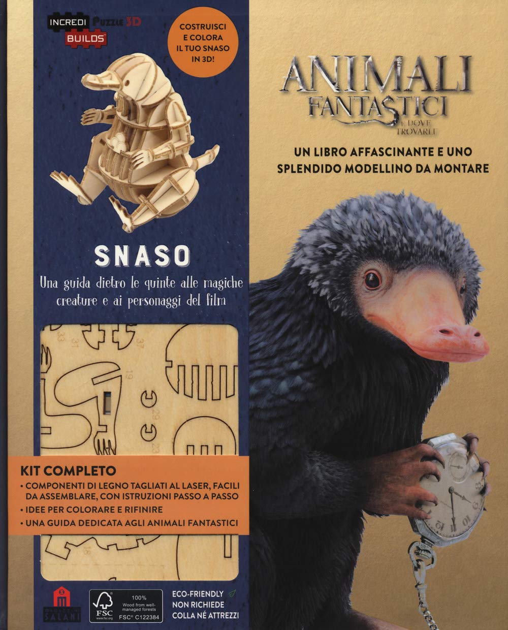 Snaso. Animali fantastici e dove trovarli. Una guida dietro le quinte alle magiche creature e ai personaggi del film. Ediz. a colori. Con gadget book