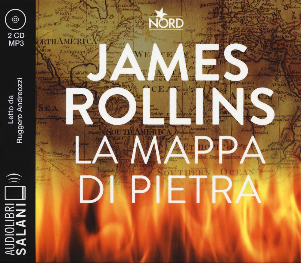 La mappa di pietra letto da Ruggero Andreozzi. Audiolibro. 2 CD Audio formato MP3 (Audiolibri) Action & Adventure