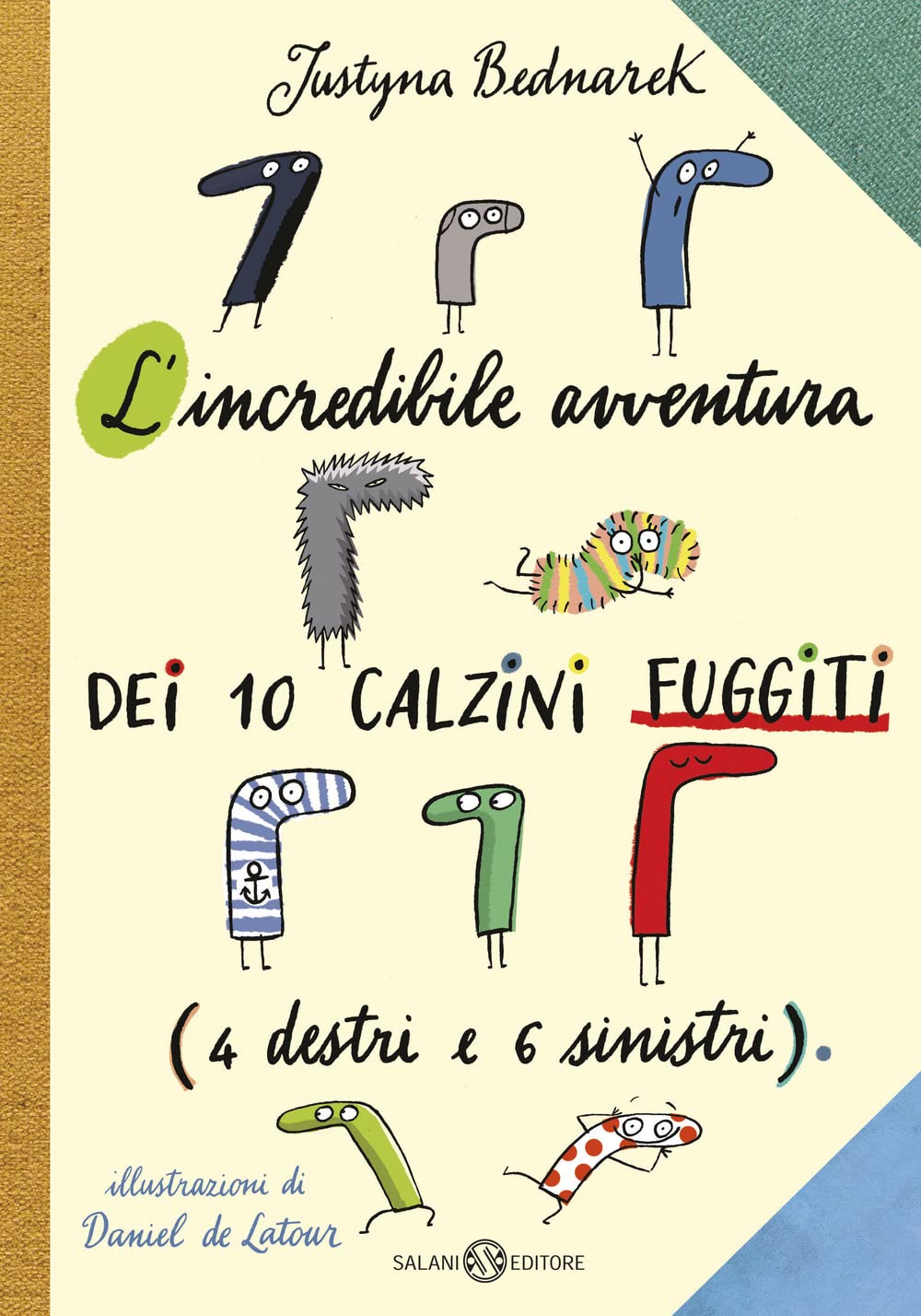 L' incredibile avventura dei 10 calzini fuggiti (4 destri e 6 sinistri) book