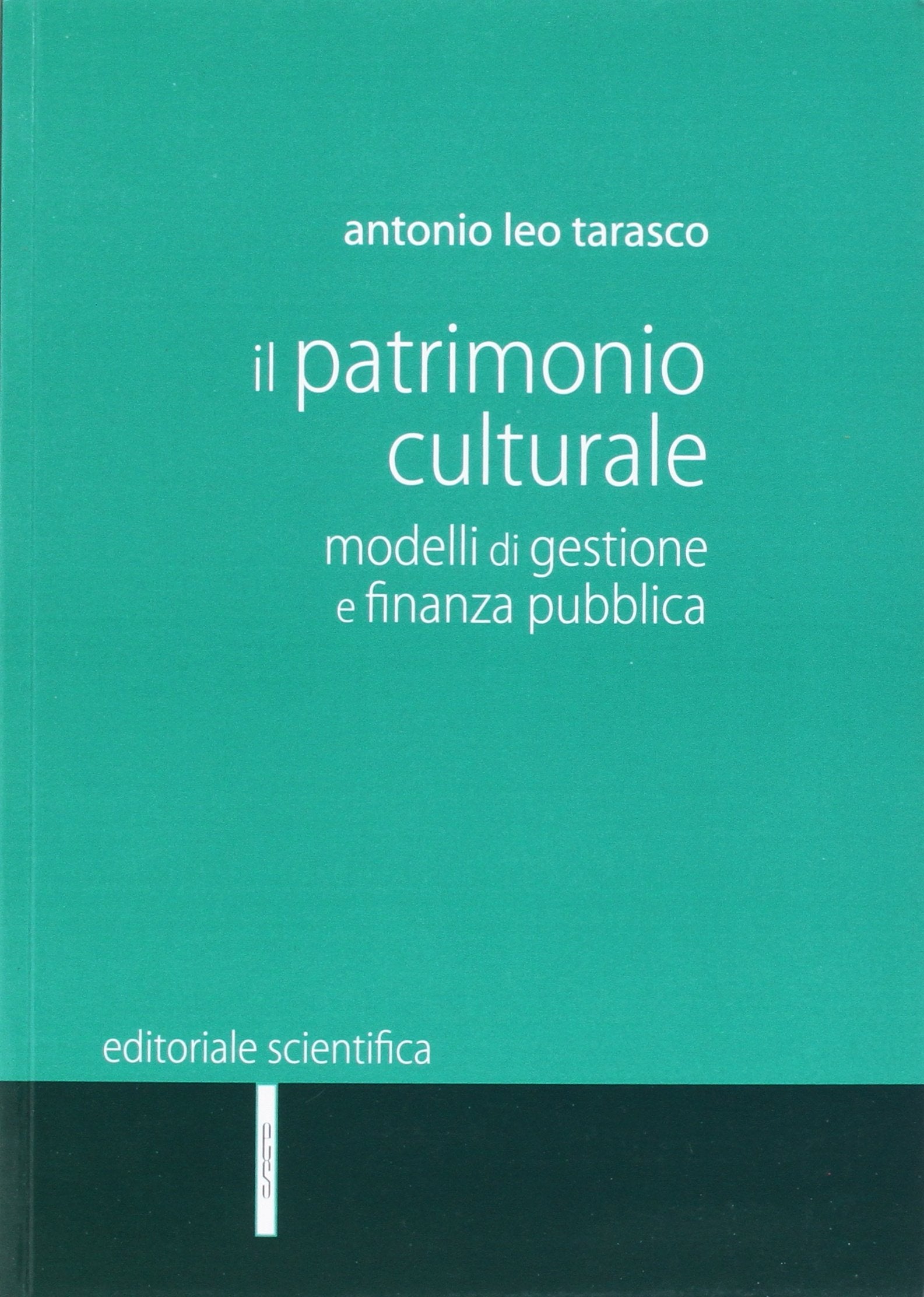 Il patrimonio culturale. Modelli di gestione e finanza pubblica book
