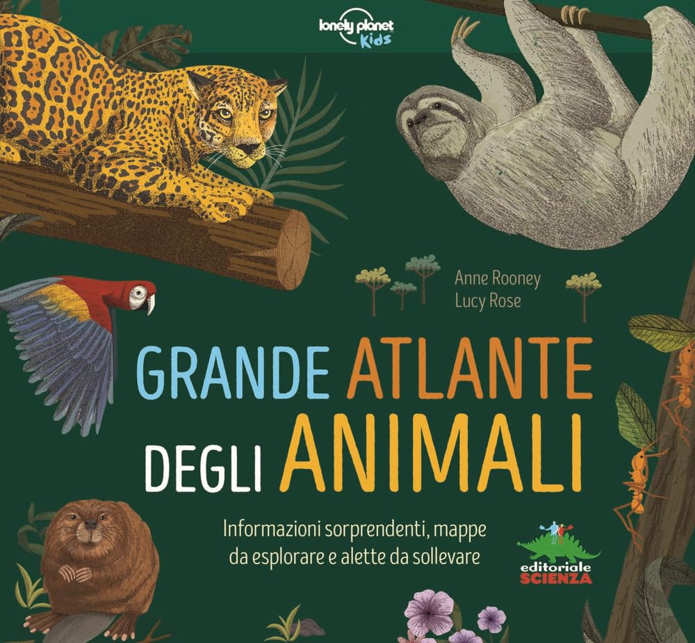 Grande atlante degli animali. Informazioni sorprendenti, mappe da esplorare e alette da sollevare (Pop-up & co.) Tiptoi & Games
