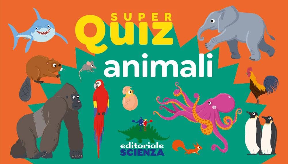 Animali. Super quiz Tiptoi & Games
