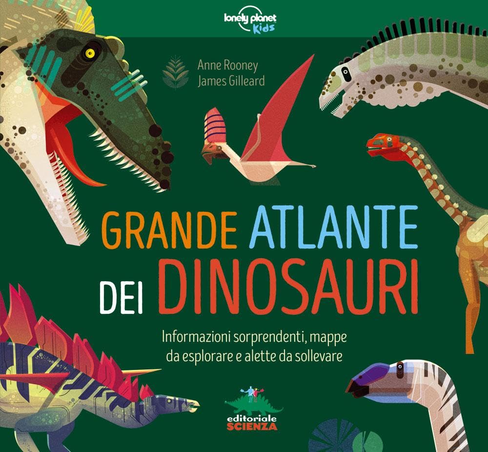 Grande atlante dei dinosauri. Con informazioni sorprendenti, mappe da esplorare e alette da sollevare Tiptoi & Games