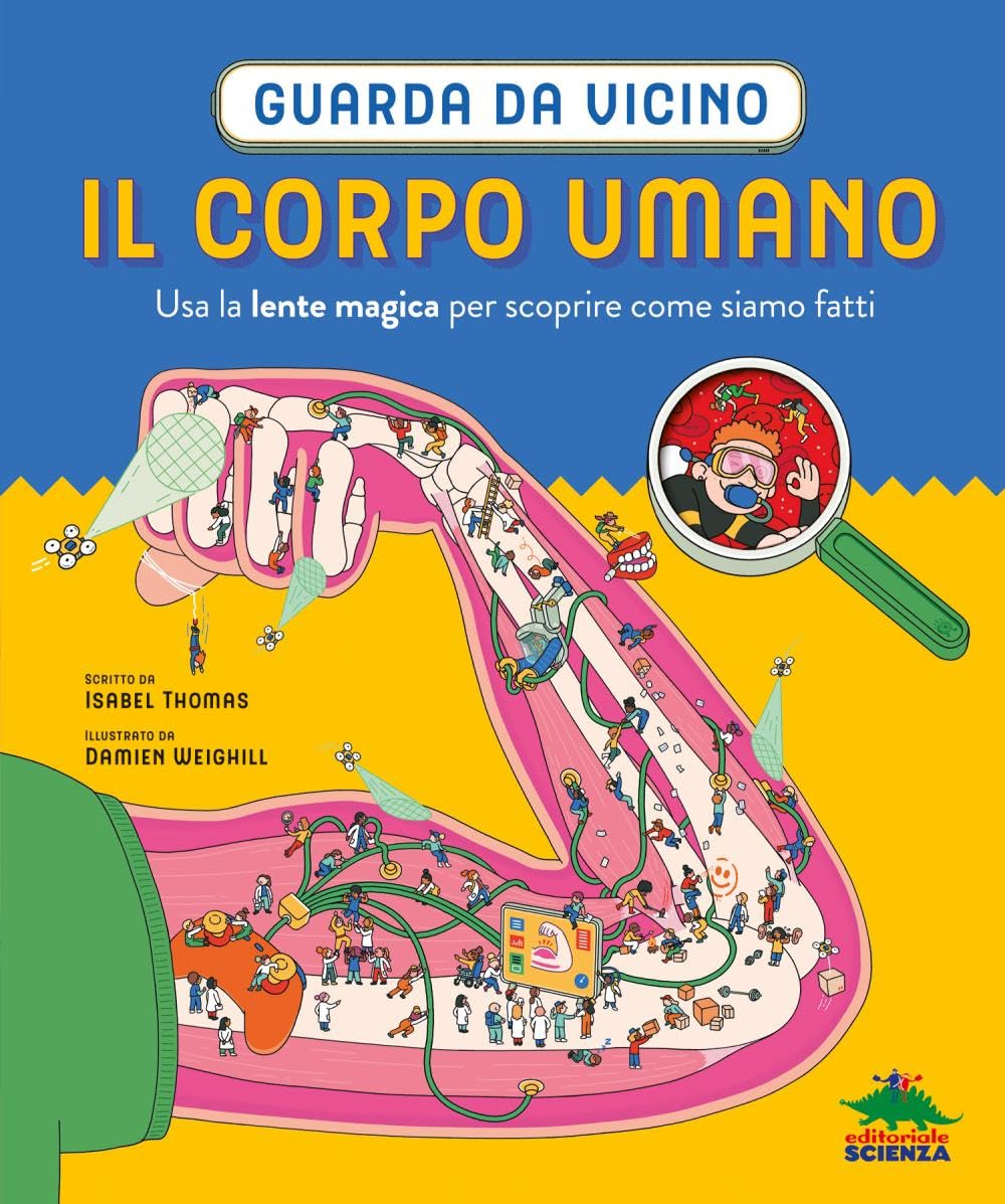 Il corpo umano. Guarda da vicino. Usa la lente magica per scoprire come siamo fatti Tiptoi & Games