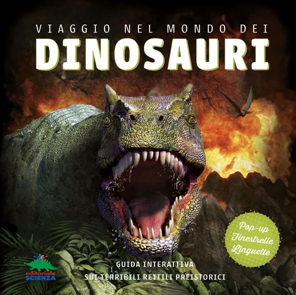 Viaggio nel mondo dei dinosauri. Guida interattiva sui terribili rettili preistorici. Ediz. a colori book