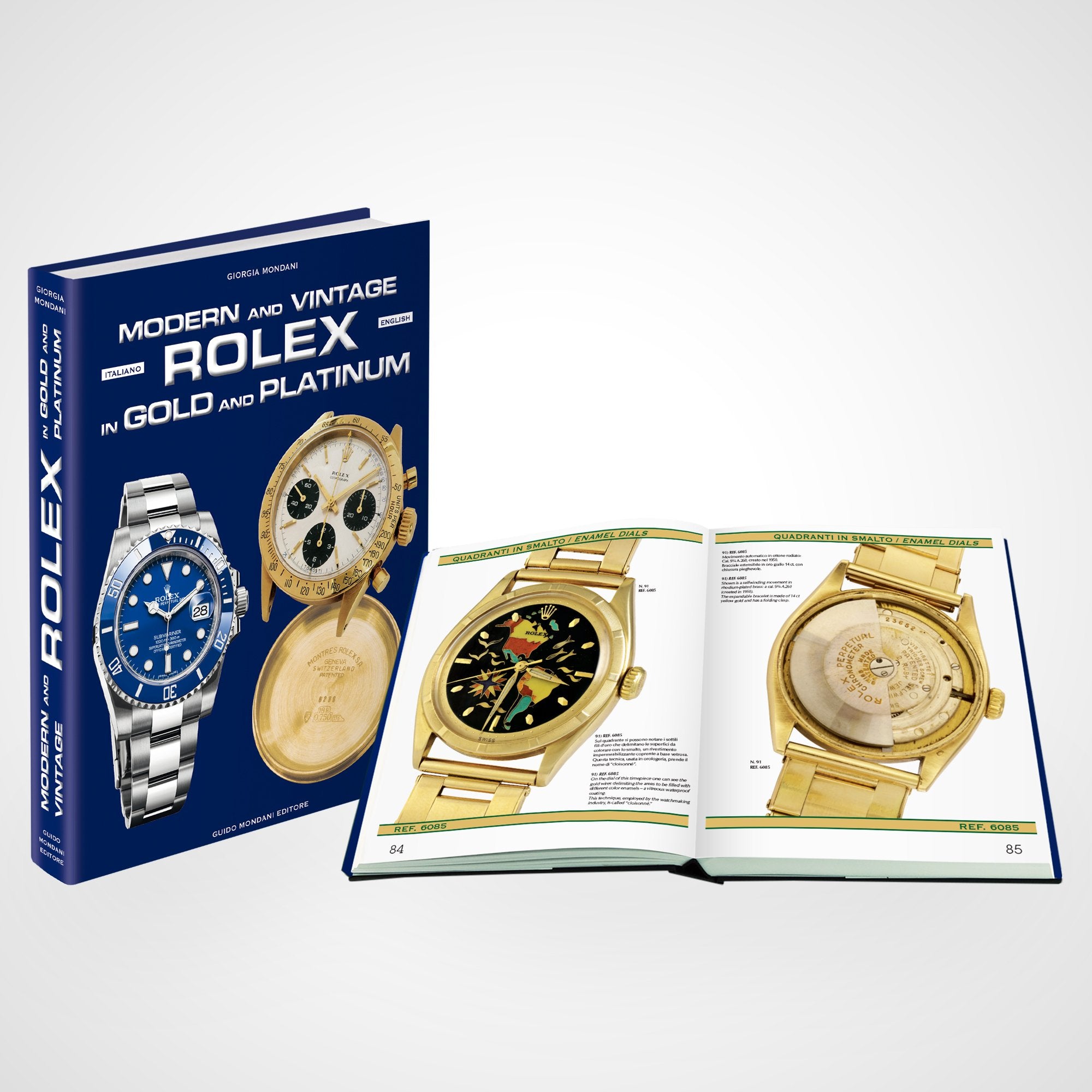 Modern and Vintage Rolex in Gold and Platinum Books