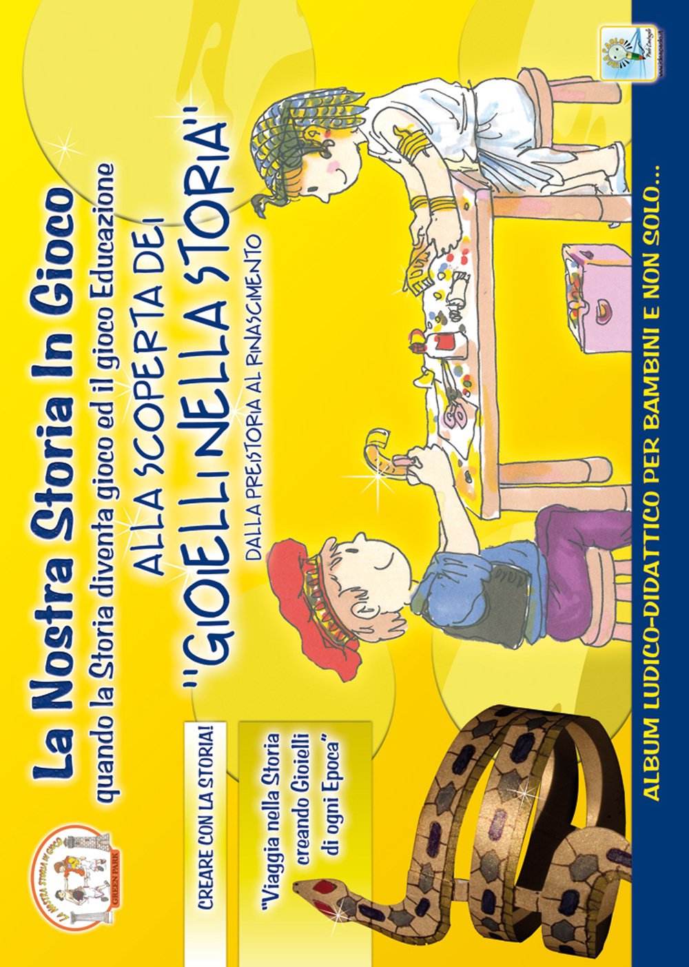Alla scoperta dei gioielli nella storia. Creare con la storia book